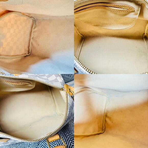 Authentic Louis Vuitton Damier Azur Speedy 30 Satchel Bag - Picture 16 of 16